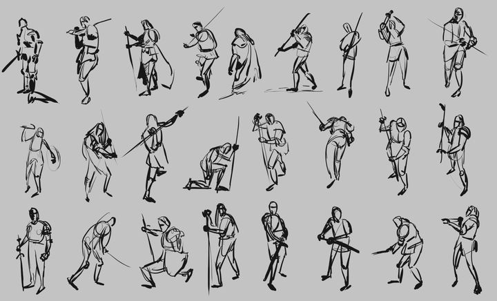 Gesture drawing, de Juan Revilla