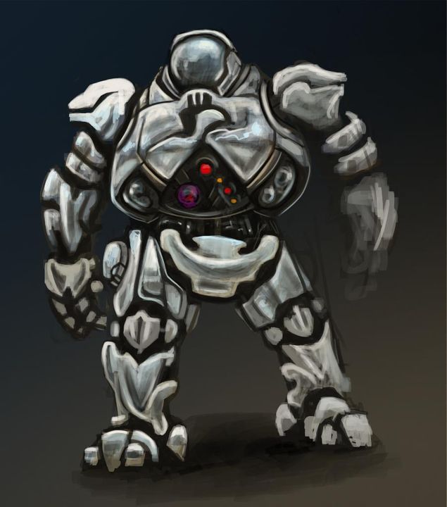 Toro robot, de Juan Revilla