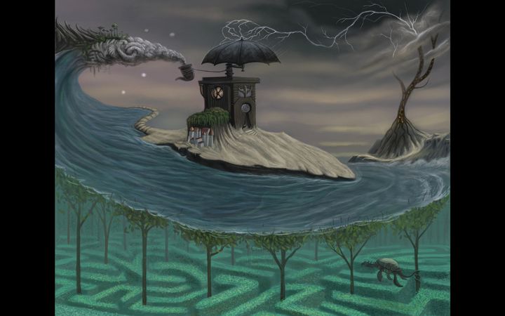 Molinillo surfer, de Juan Revilla
