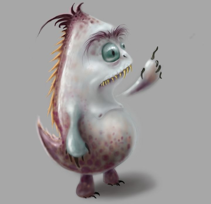 Monstruo pez, de Juan Revilla
